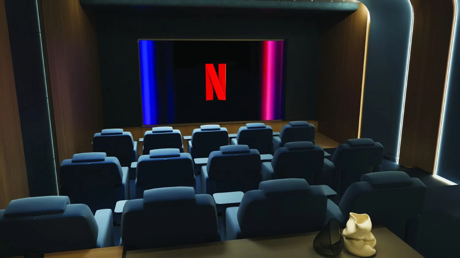 Soukromý kino lounge