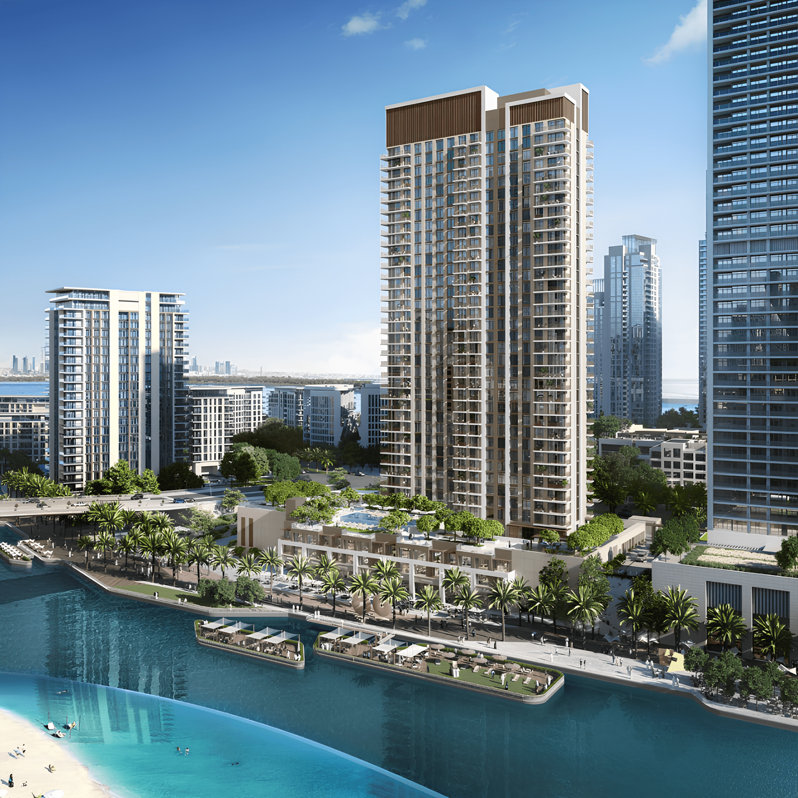 🏙️ Creek Palace Residences – Luxusní bydlení na břehu Dubaje