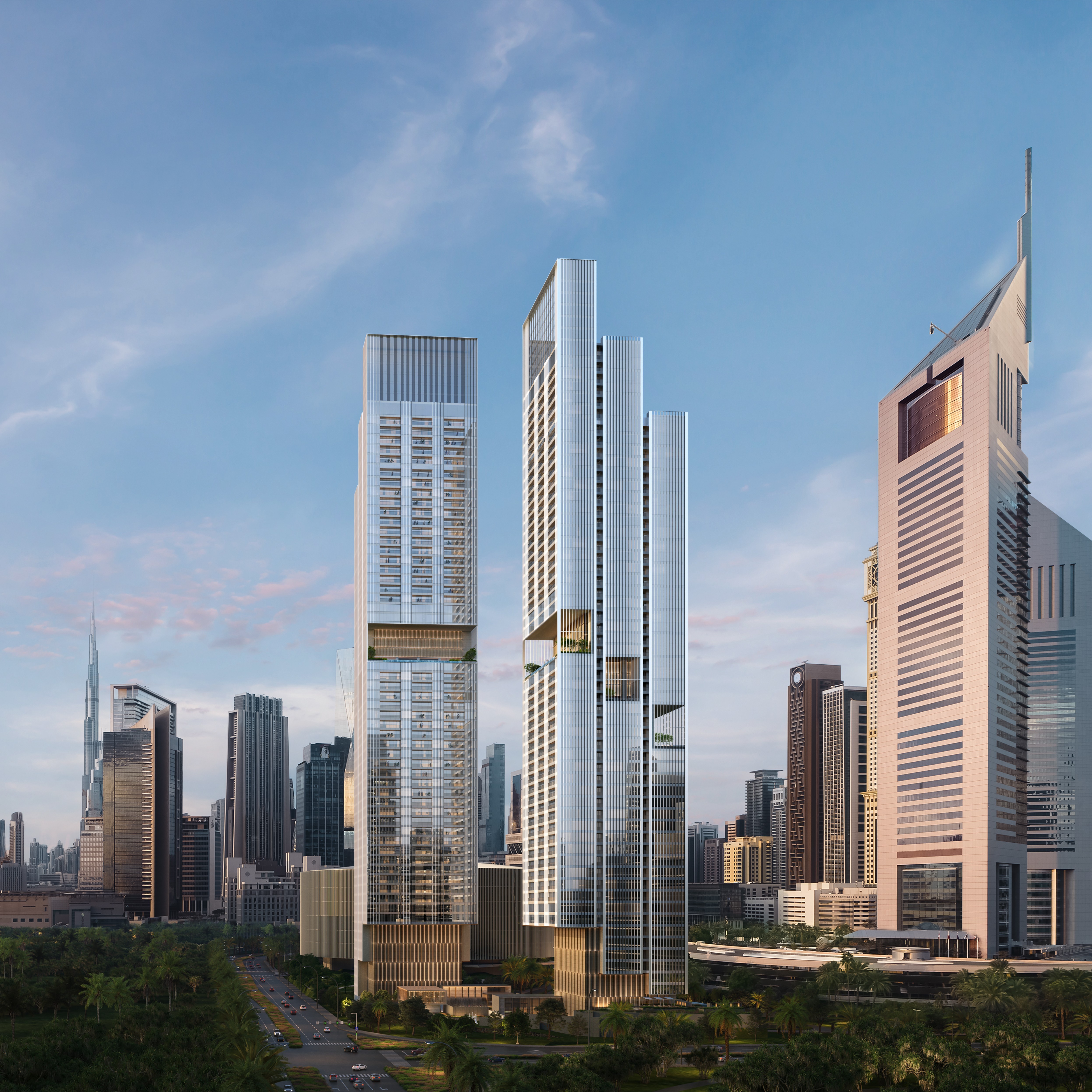 Bydlete u ikon Dubaje: Luxusní rezidence s výhledem na Emirates Towers a výjimečný investiční potenciál