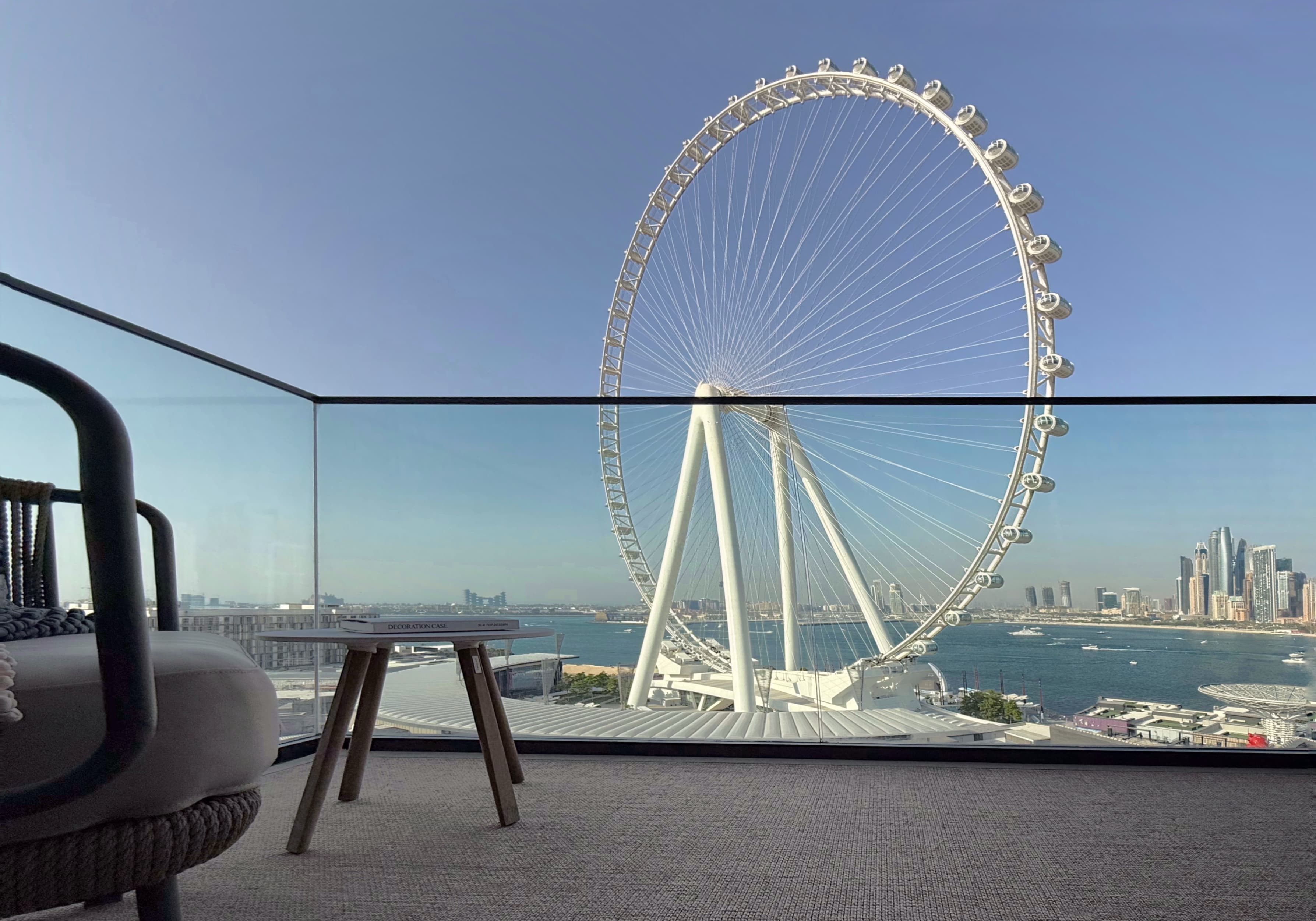 🌊 Luxusní apartmán 4+kk s výhledem na Ain Dubai – Bluewaters Residence