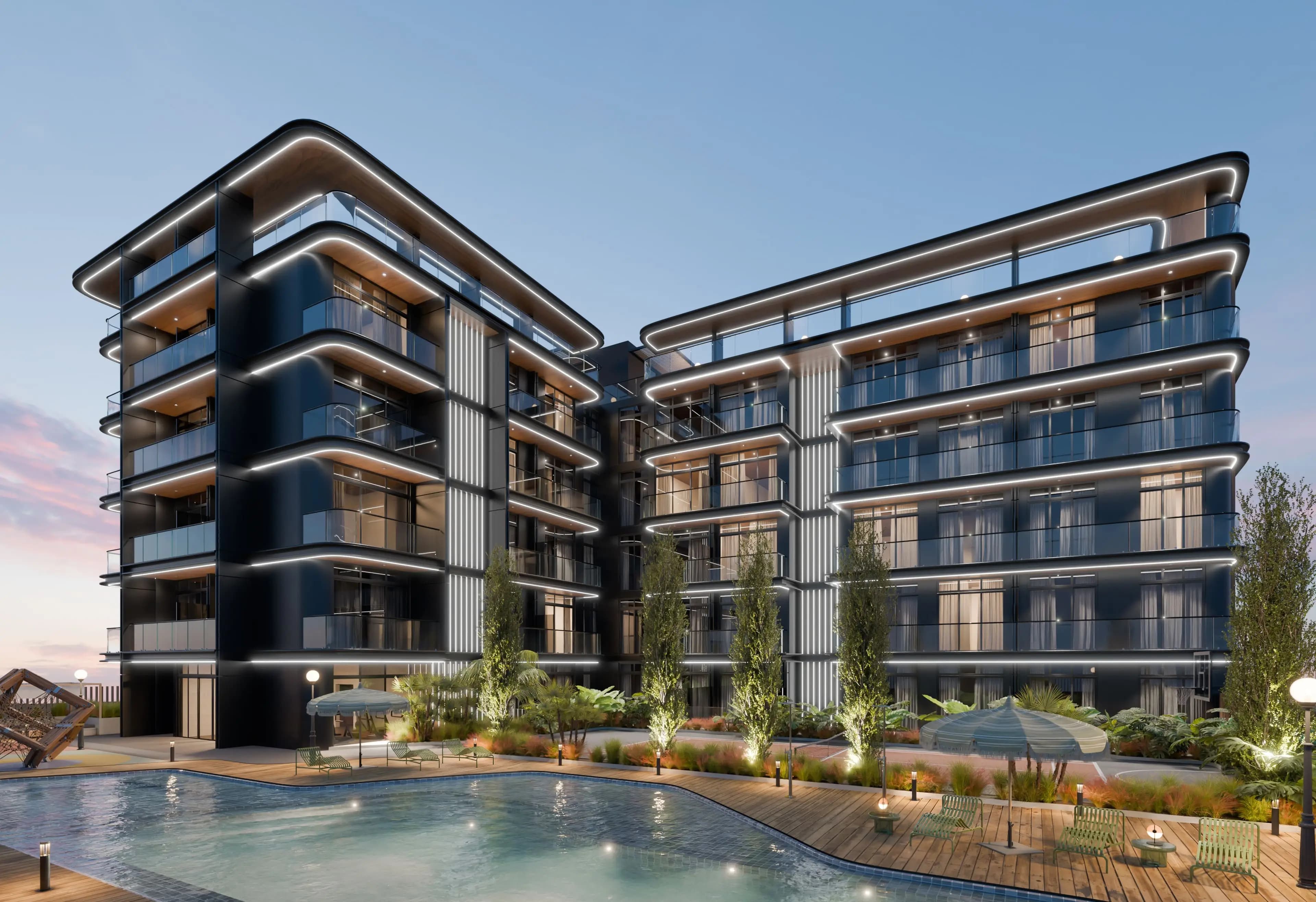 🏙️ Krása v detaile – bydlení inspirované drahokamem elegance v Jumeirah Village Circle