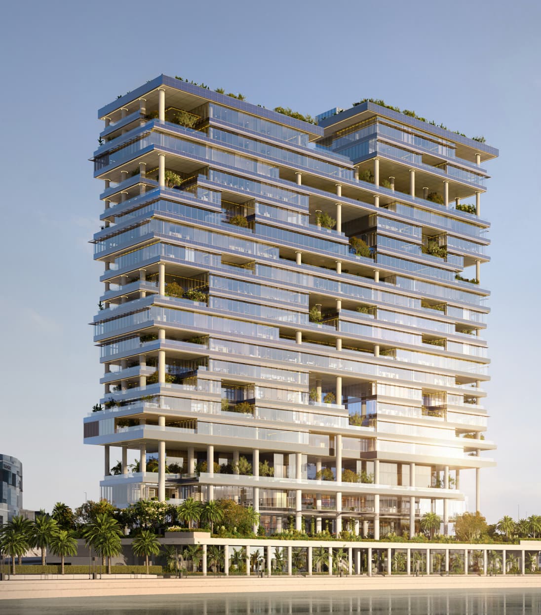 🏙️ Enara – Maják inovací a prestiže nad Dubajským kanálem