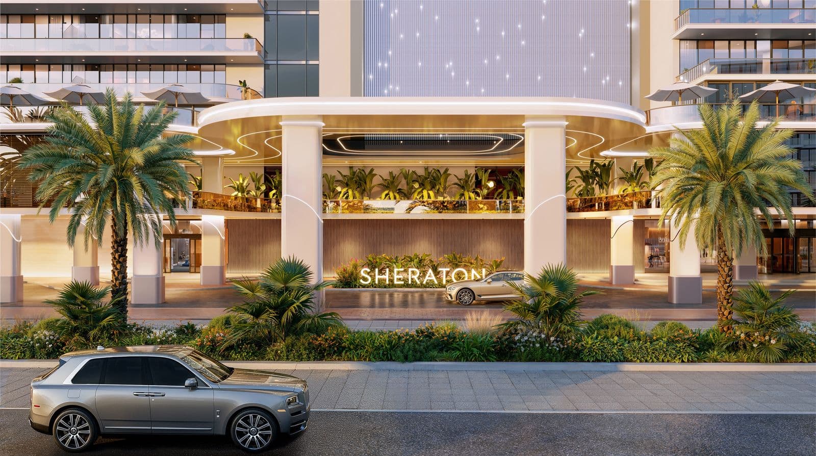 Sheraton na Al Marjan Island je rezortní bydlení u moře, které spojuje prestiž světové značky a dlouhodobý investiční potenciál.